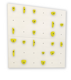 2X White Panel - Home Climbing Wall Starter Kit