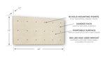1X Birch Panel - Home Climbing Wall Starter Kit