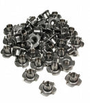 T-Nuts - 4 Pronged (Short Barrel) - 50 Pack - 3/8-16" x 7/16"