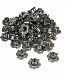 T-Nuts - 4 Pronged (Long Barrel) - 50 Pack - 3/8-16" x 0.7"